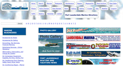 Desktop Screenshot of fort-lauderdale-marine-directory.com